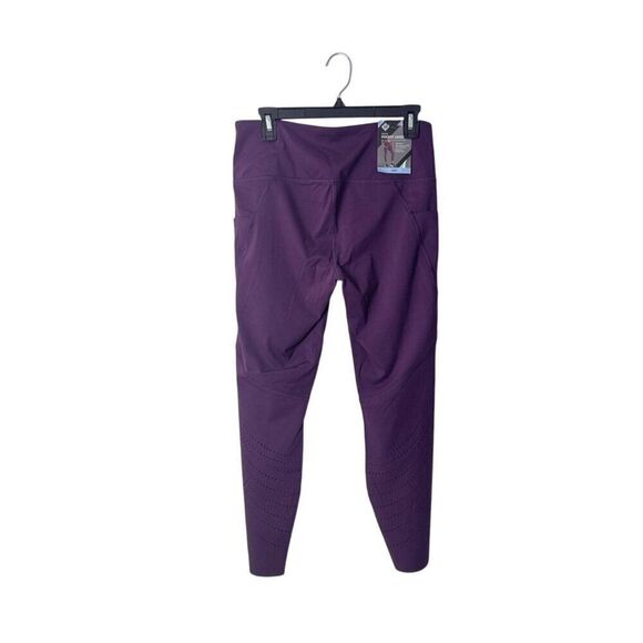 Members Mark Agate Purple Active Pocket Legging L 78% Nylon 22% Spandex Women - Picture 3 of 4